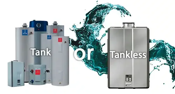 Traditional vs. Tankless Water Heaters